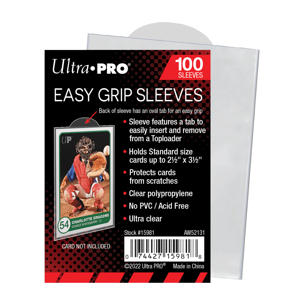 Ultra Pro - 100 Easy Grip sleeves