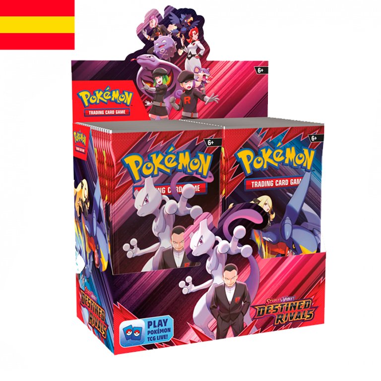 (RESERVA) Pokémon - Booster Box Rivales Predestinados 36 sobres (ESP)