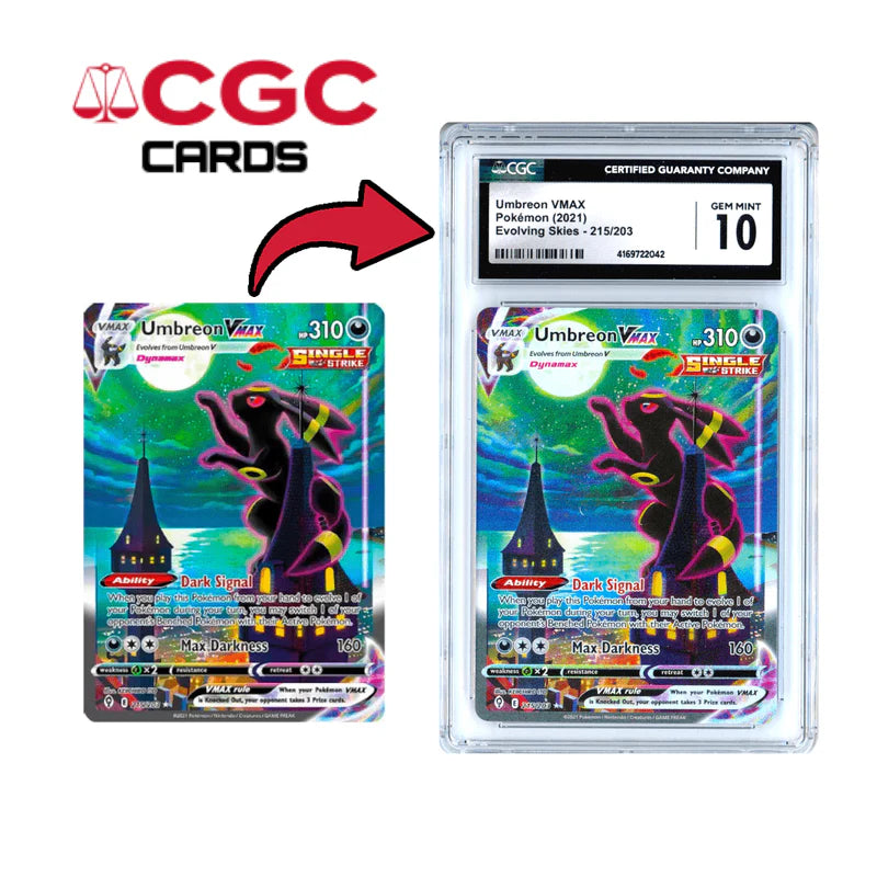 Servicio Gradeo CGC - valor máximo por carta 1000€