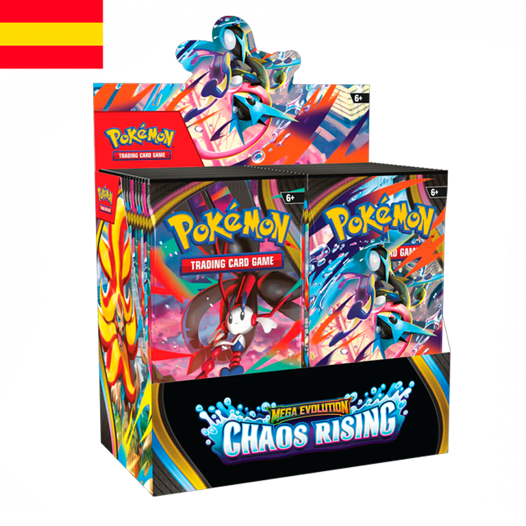 (RESERVA) Pokémon - Booster Box 36 sobres Caos Creciente (ESP)