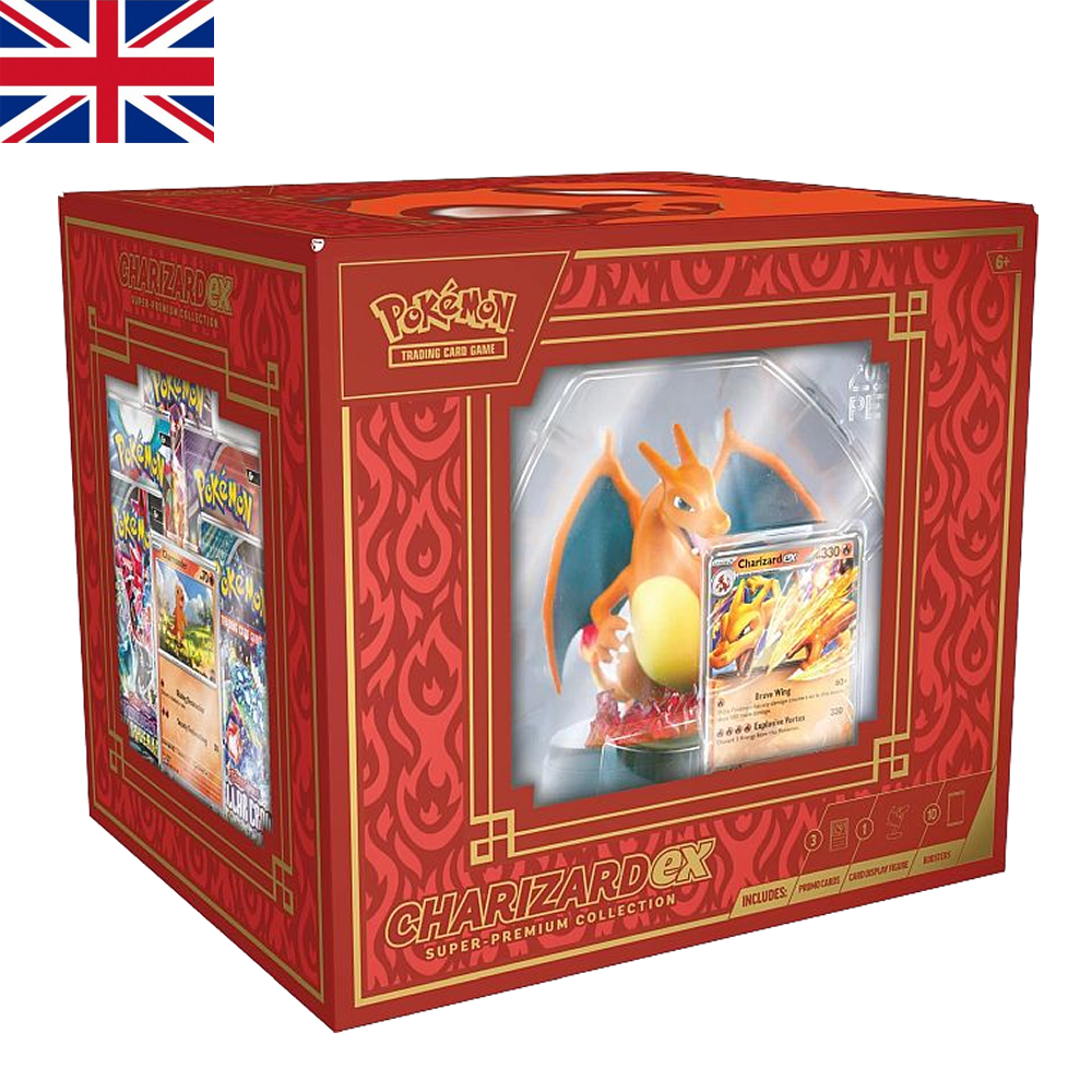 Pokémon - Caja de Charizard Ex Super-Premium (ENG)