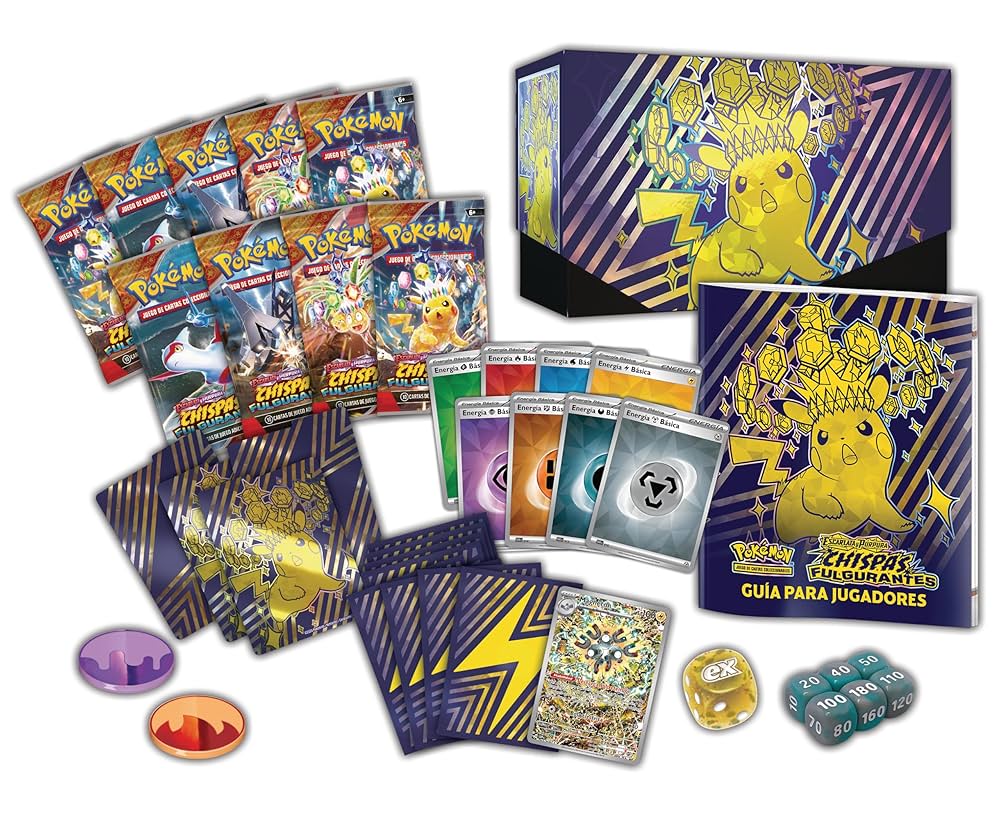 (RESERVA) Pokémon - ETB de Chispas Fulgurantes (ESP)
