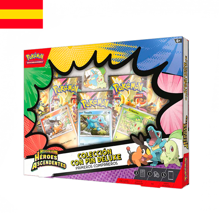 Pokémon - Colección Pin Deluxe Heroes Acendentes (ESP)