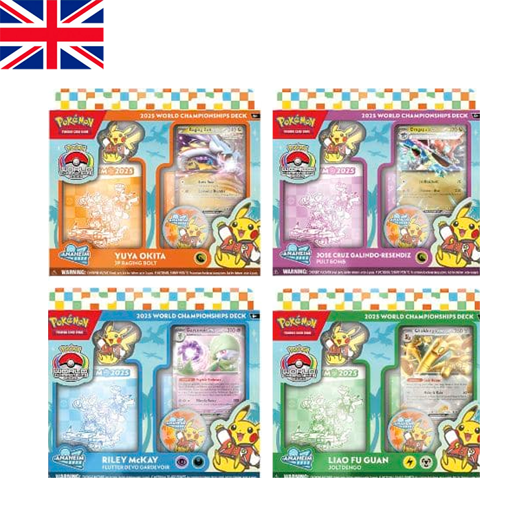 (PRE-VENTA) Pokémon - Juego cartas World Championship Decks Q2