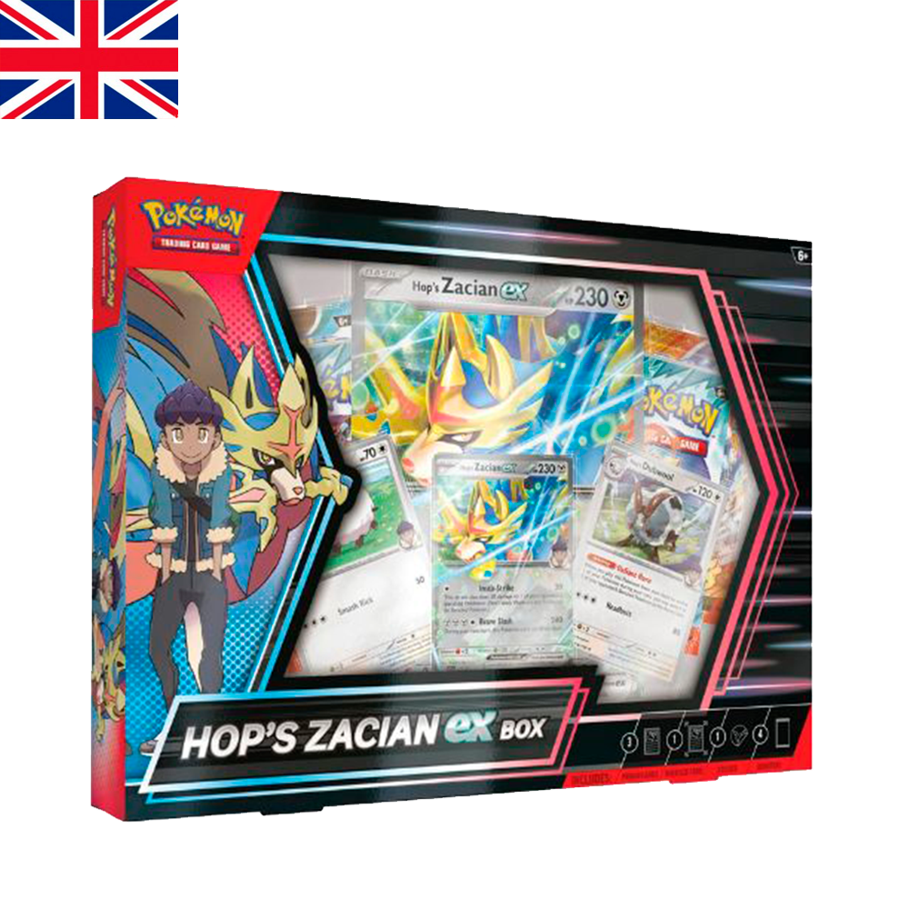 Pokémon - Hop's Zacian Ex Collection (ENG)