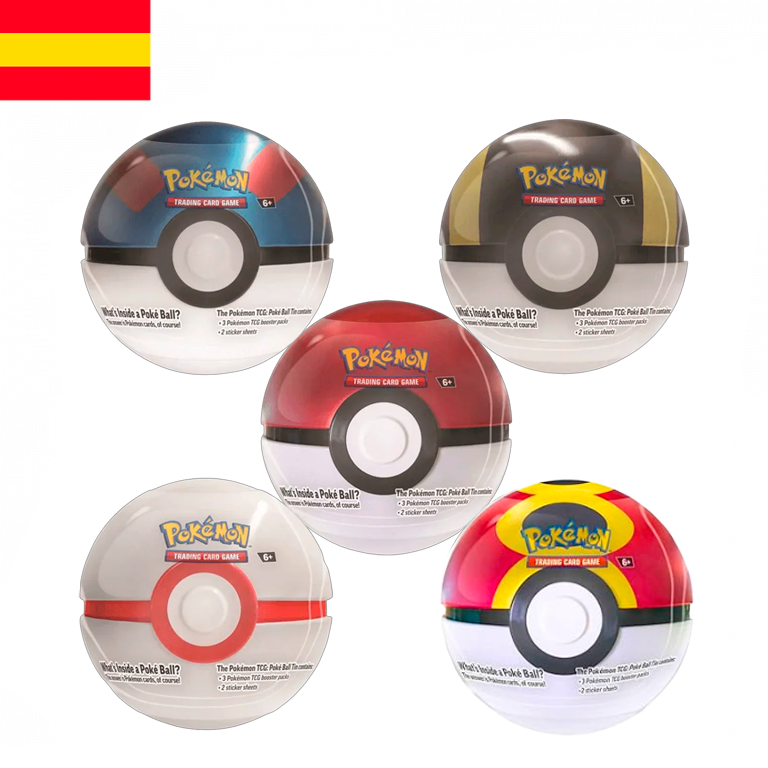 Pokémon - Latas Pokeballs (ESP)