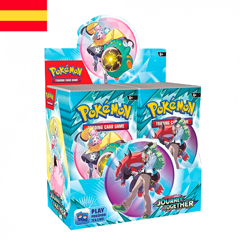 (RESERVA) Pokémon - Booster Box Juntos de Aventura 36 sobres (ESP)