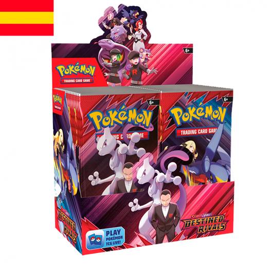 (RESERVA) Pokémon - Booster Box Rivales Predestinados 36 sobres (ESP)