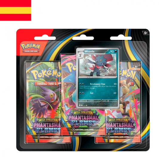 Pokémon - Blister Weavile Fuegos Fantasmales (ESP)