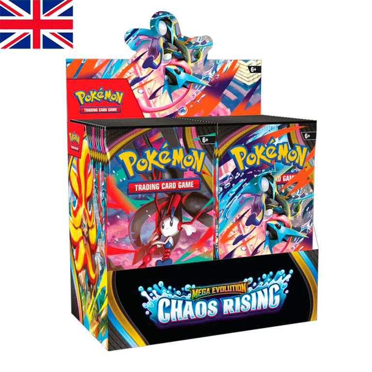 (RESERVA) Pokémon - Booster Box 36 sobres Chaos Rising (ENG)