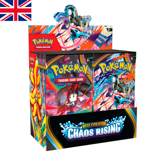 (RESERVA) Pokémon - Booster Box 36 sobres Chaos Rising (ENG)