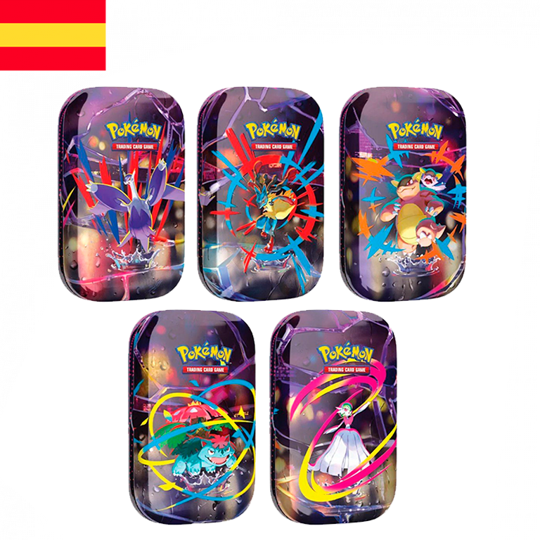 (RESERVA) Pokémon -  Mini Latas Mega Evolución (ESP)