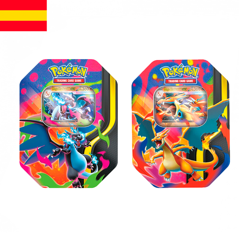 Pokémon - Lata Mega Charizard X/Y (ESP)