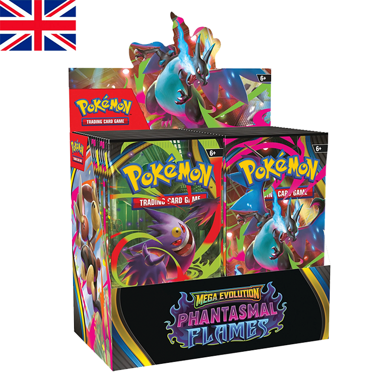 (RESERVA) Pokémon - Booster Box Phantasmal Flames (ENG)