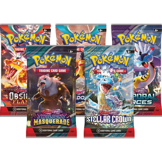 Pokémon - 5 Sobres Aleatorios en Inglés