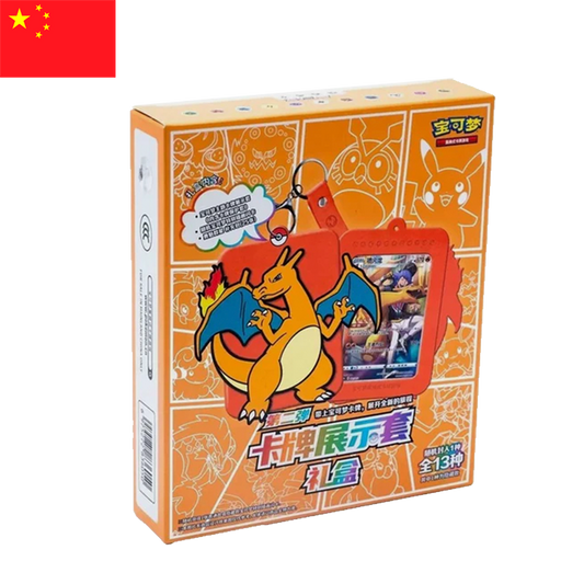 (RESERVA) Pokémon - Charizard Card Holder Set Gift Box (CHN)