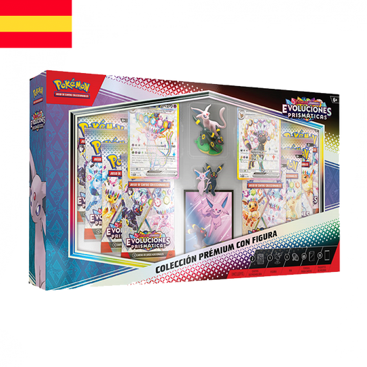 Pokémon - Colección Prémium de Figuras de Prismatic Evolution (ESP)