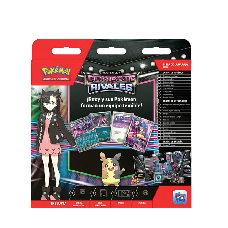 Pokémon - Baraja Combate de Rivales ROXY (ESP)